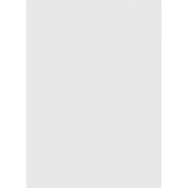 Ekena Millwork GVPVE14X4002SN 14x22W x 40x22H Vertical Surface Mount PVC Gable Vent: Non-Functional - w/ 2x22W x 1-1/2x22H Brickm