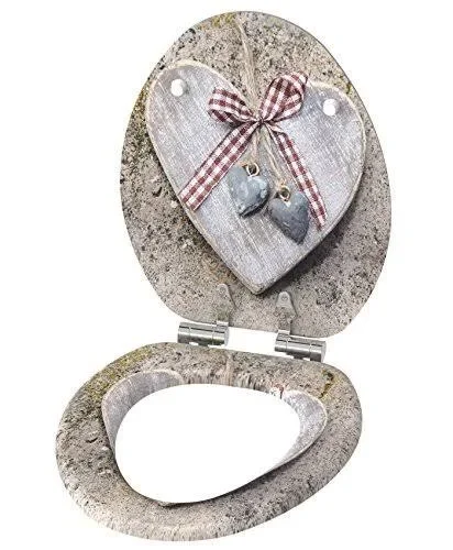 Sanilo Elongated Toilet Seat, Wide Choice of Slow Close Toilet Seats, Molded Woo