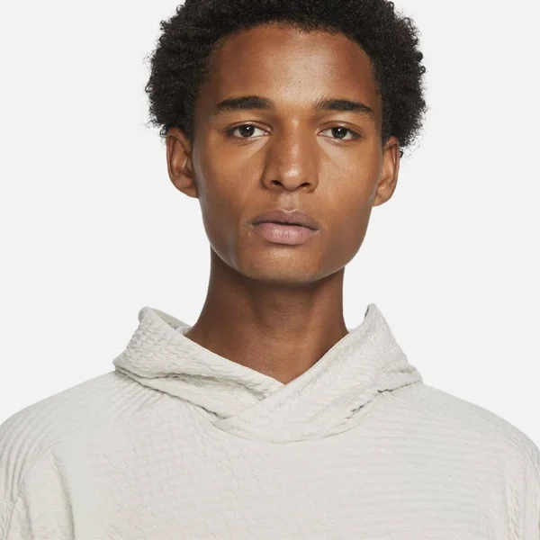 Nike Yoga Nomad Men's Pullover Hoodie in White, Size: 2XL, CZ2219-072