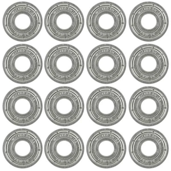 Wicked Hardware Swiss P5 Bearings 16 Units One Size