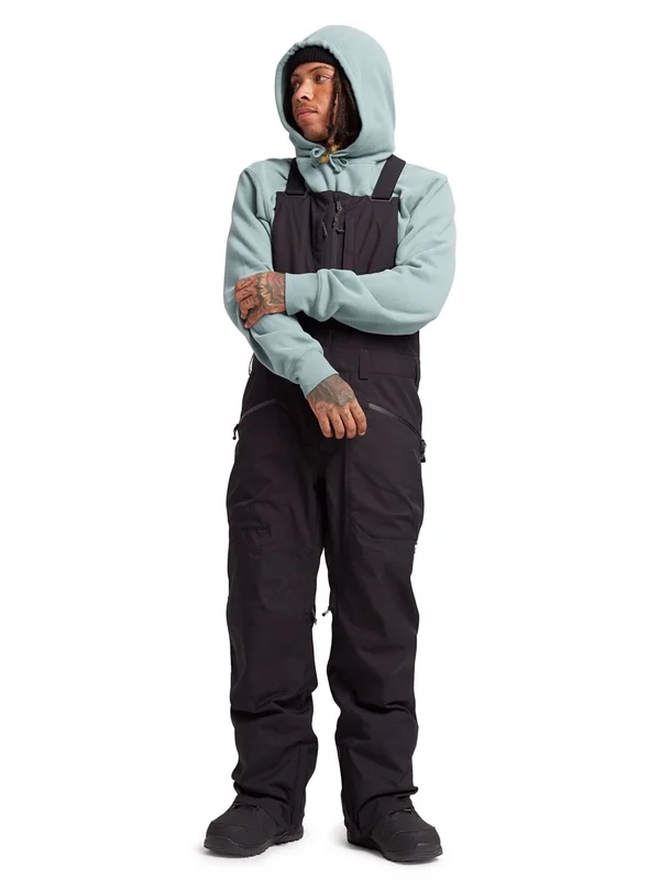 Burton Reserve Bib True Black S Men