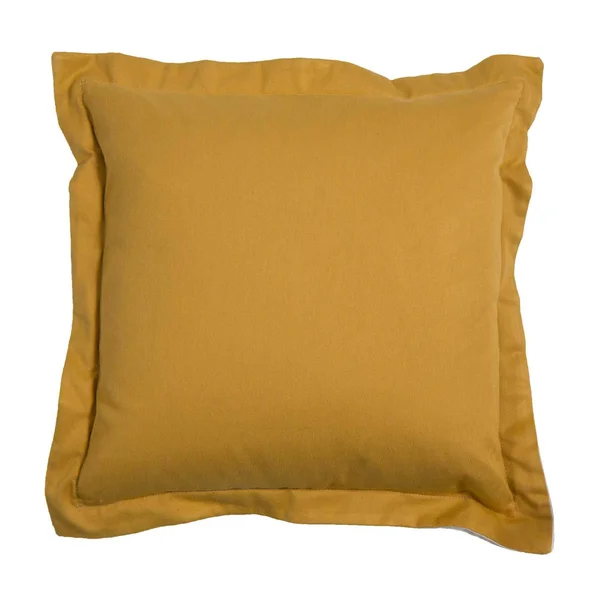 Wendy Jane G104-101101 Premier 24 x 24 in. Pillow w/ Linen Double Flange in Mustard Gold, Transitional, Bellacor