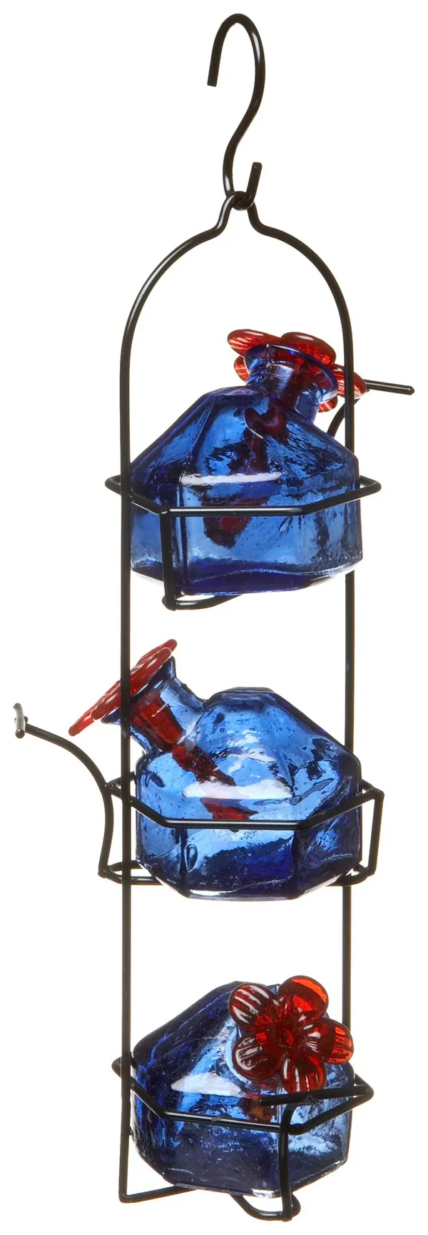 Parasol Lunchpail 3 Hummingbird Feeder Blue