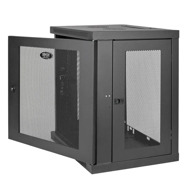 Tripp Lite 9U Wall Mount Rack Enclosure Server Cabinet w/ Door & Side Panels Rack SRW9U