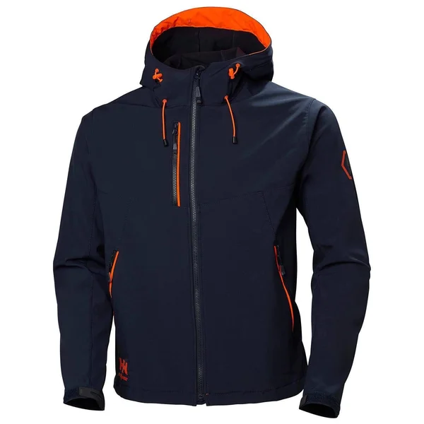 Helly Hansen Chelsea Evolution Hooded Softshell Jacket X-Small, Navy