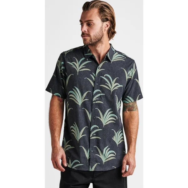 Roark Bless Up Mechanical Stretch Shirt - Forest, X-Large
