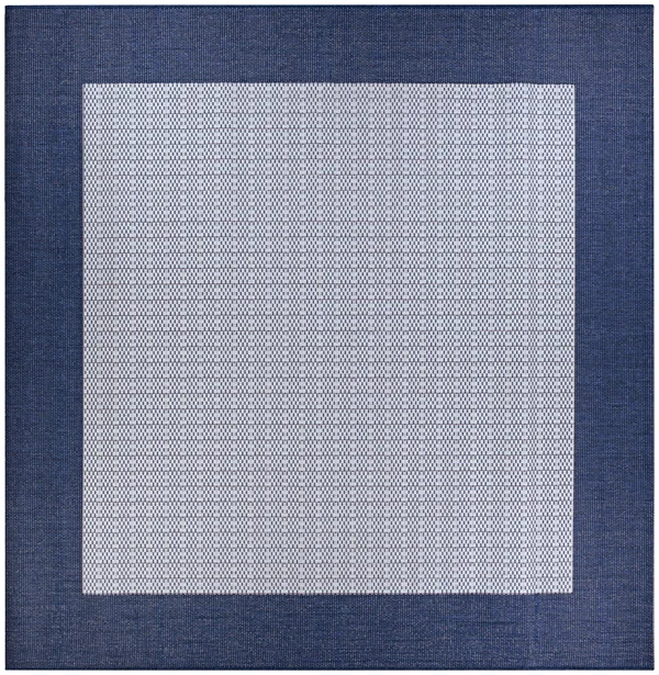 Couristan Recife Checkered Field Indoor/Outdoor Square Rug - 8&6