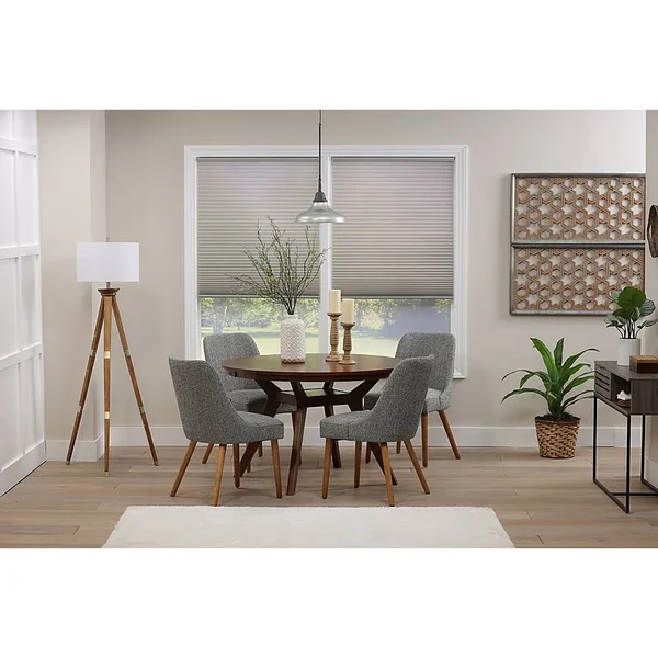 Eco Home Light Filtering 44.5x22 x 48x22 Cordless Cellular Shade in Grey