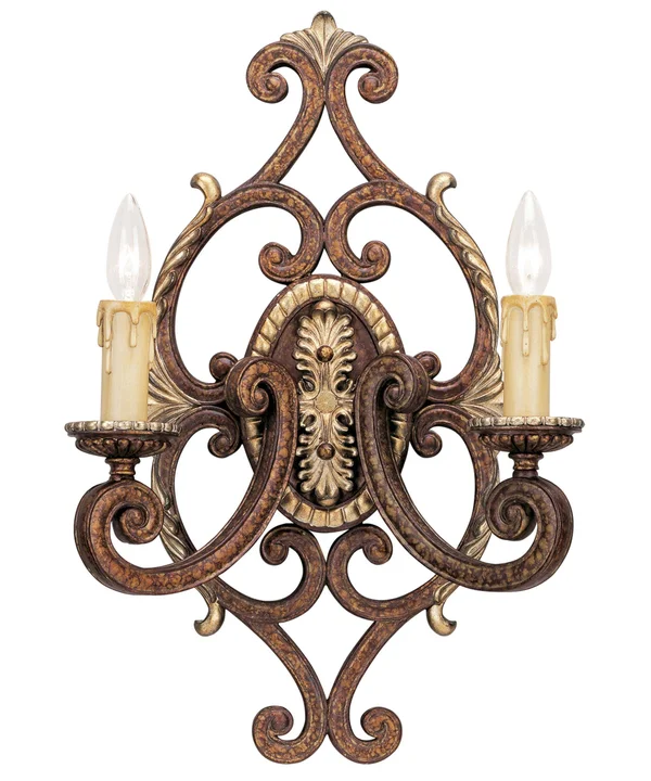 Livex Lighting Palacial Bronze Seville 2 Light Wall Sconce 8862-64