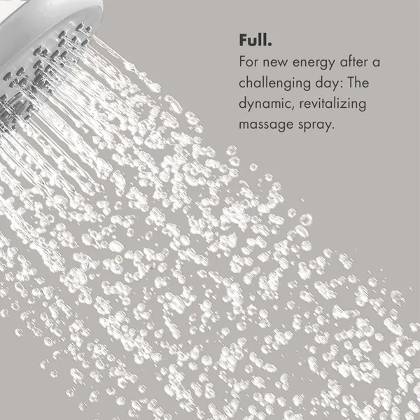 Hansgrohe 04071820 Croma E 100 Showerhead Brushed Nickel