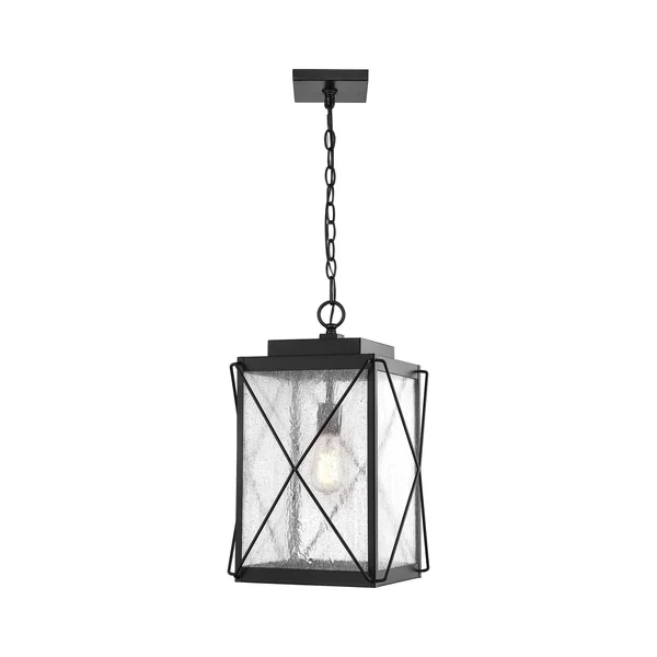 Millennium Lighting Outdoor Hanging Lantern, Powder Coat Black (2615-PBK)