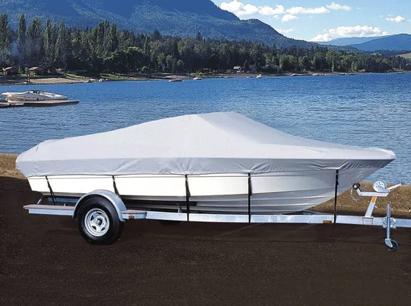 Taylor Made V-Hull Runabout Cover, I/O, Navy Blue, Hot Shot, 24&5x22-25&4