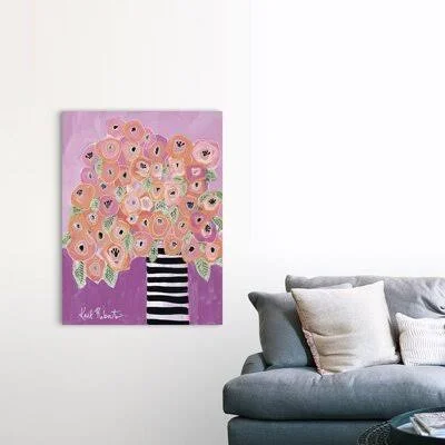 Already Famous by Kait Roberts - Painting Print on Canvas Winston Porter Format: Wrapped Canvas - Size: 48x22 H x 36x22 W x 1.25x