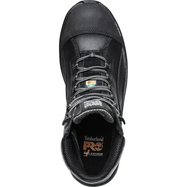 Timberland Pro Men's 6 in. Bosshog Composite Toe Waterproof Work Boot, Black