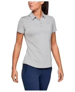 Under Armour Women's Zinger Short Sleeve Golf Polo - Xs - Black