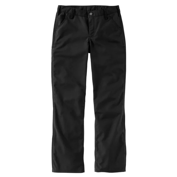 Carhartt Rugged Professional Series Women's Original Fit Pant, Black, 10 Short