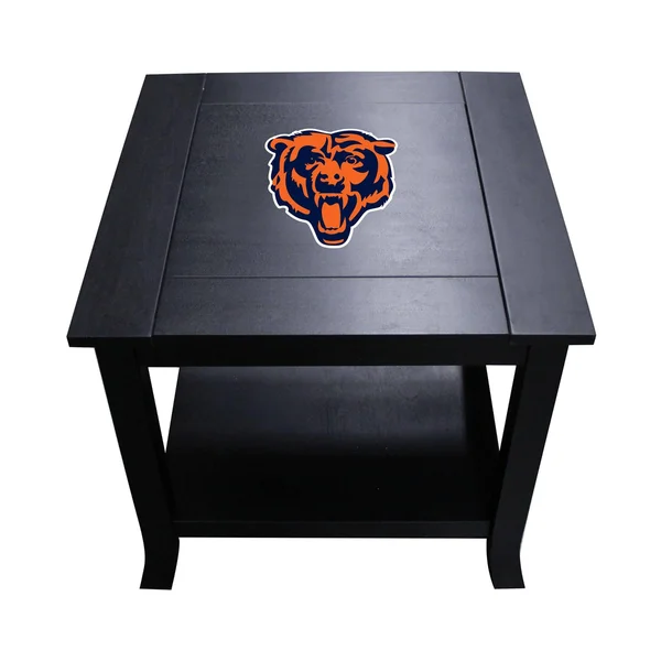 Imperial Chicago Bears Side Table, 22" x 24" x 24"