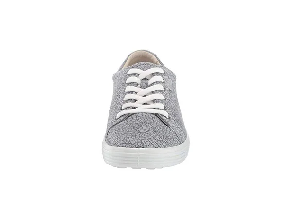 Ecco Women's Soft 7 Sneaker - Concrete, Magnet