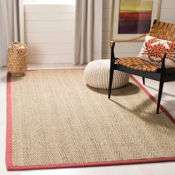 Safavieh Natural Fiber NF115G Natural - Olive Rug 2&6x22 x 16& Runner