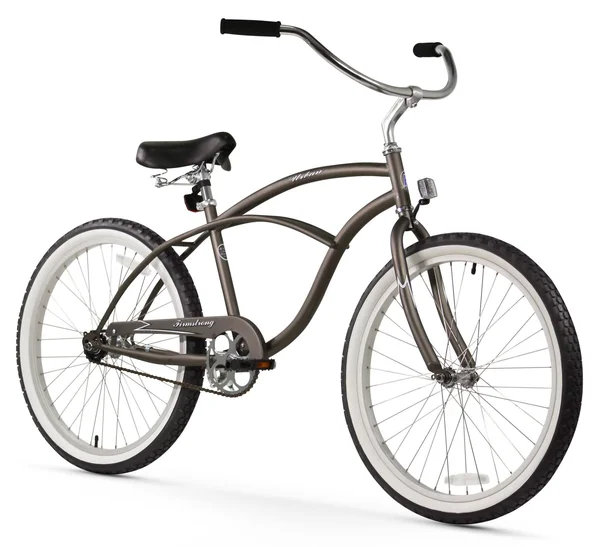 Firmstrong 24-Inch Matte Grey Urban Man Single Speed Beach Cruiser Bicycle