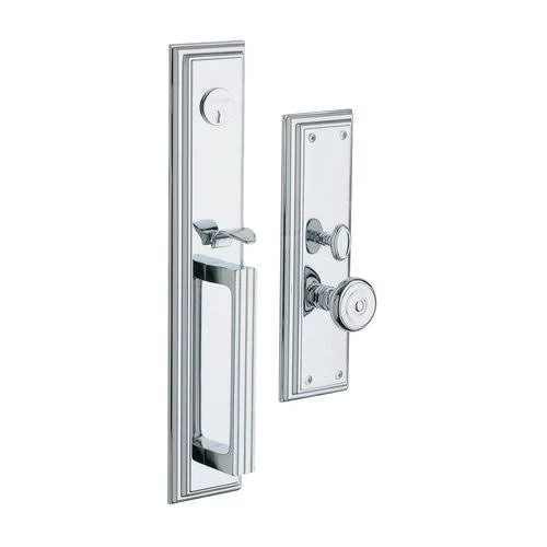 Baldwin 6542.ENTR Tremont Single Cylinder Mortise Handleset Trim Set Satin Chrome