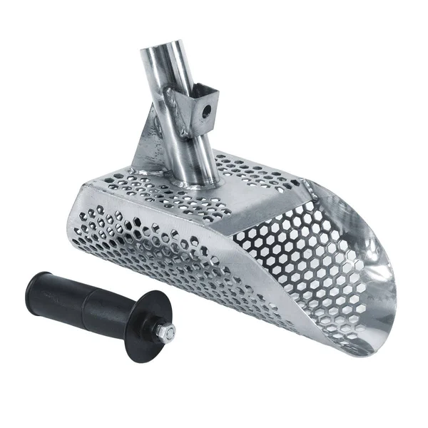 Dune Poseidon 10x22 x 5x22 Stainless Steel Metal Detector Sand Scoop Hexagon Holes 010012