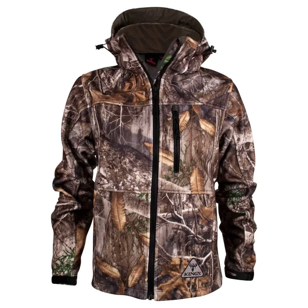 King&s Camo Women's Hunter Wind Defender Jacket Realtree Edge