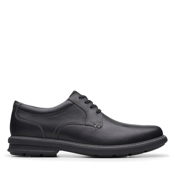 Clarks Men's Rendell Plain Oxford, Size: 7, Black