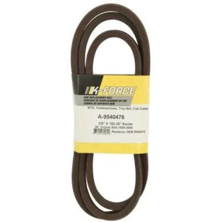 K-Force MTD Riding Mower Replacement Engine Belt, Size: 46 in