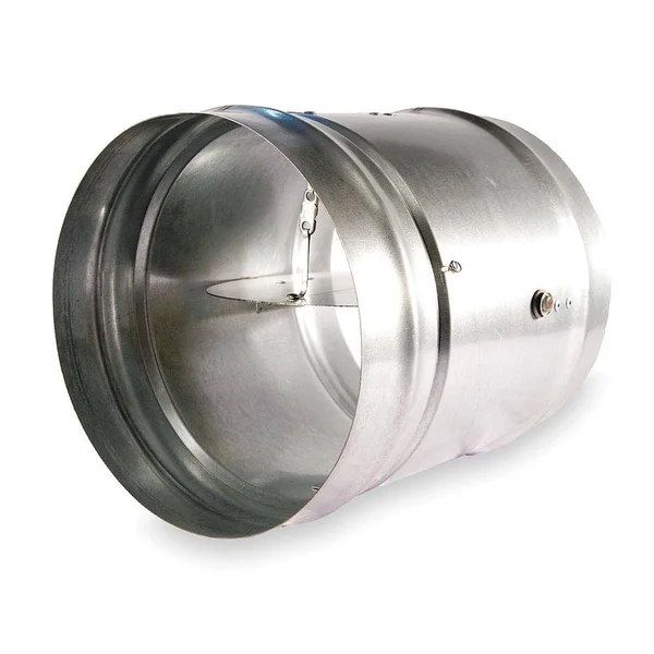 Dayton 2TFZ7 Round Fire Damper - 165 Deg F, 13-5/8 in. D