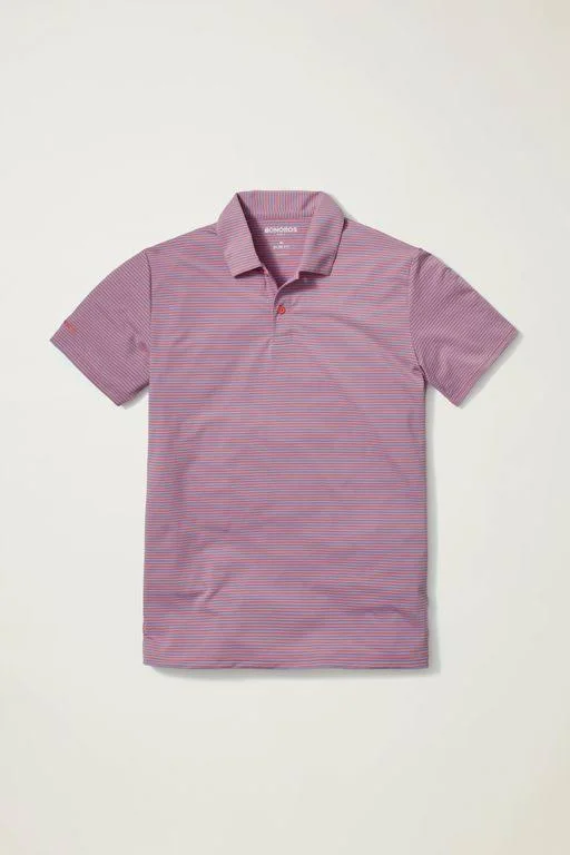 Bonobos The Performance Golf Polo - Red - Polo Shirts