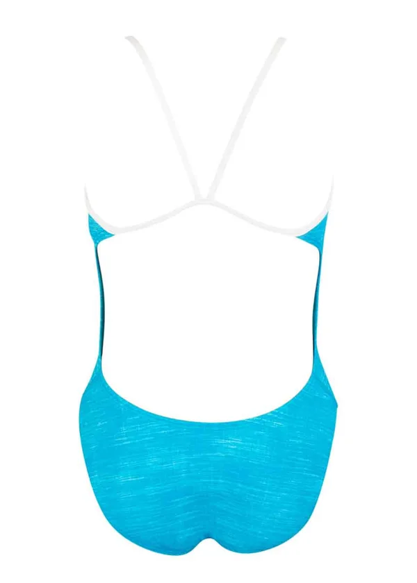 TYR Women's Sandblasted Cutoutfit Racerback Swimsuit, Size 34, Green