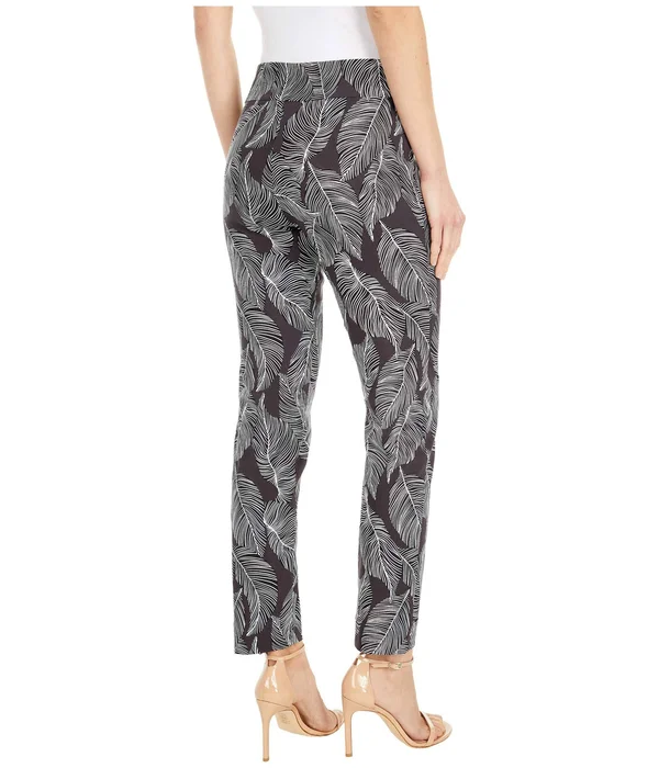 Pull-On Ankle Pants Brown Python - 14