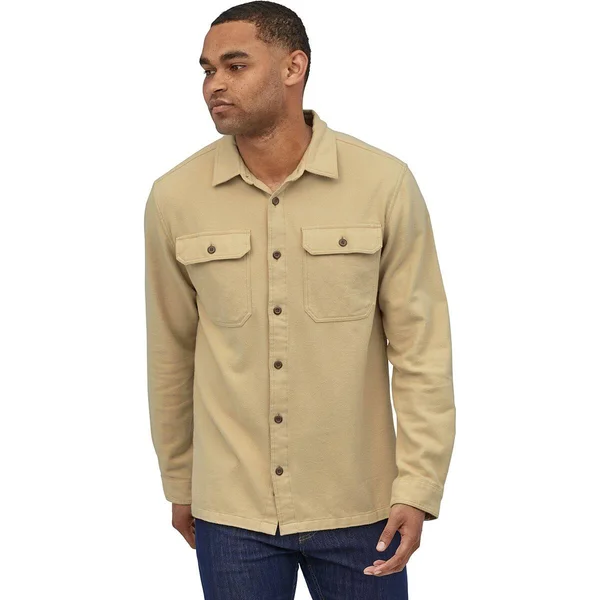 Patagonia Natural Dye Fjord Flannel Shirt - Men's Natural Dye El Cap Khaki, Xs