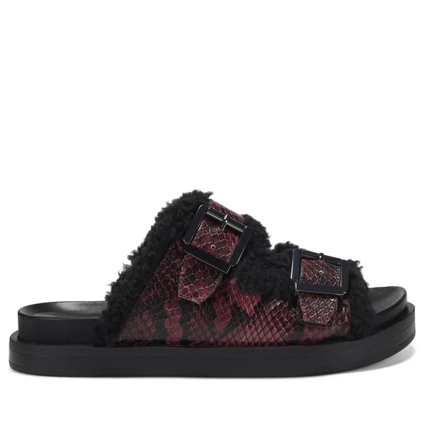 Aerosoles Women's Olivia Sandals - Red Snake - 9M