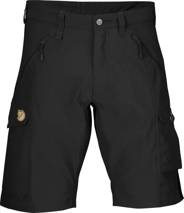 Fjallraven Abisko Shorts Black, Men G-1000 Shorts (Size 56 - Color Black)