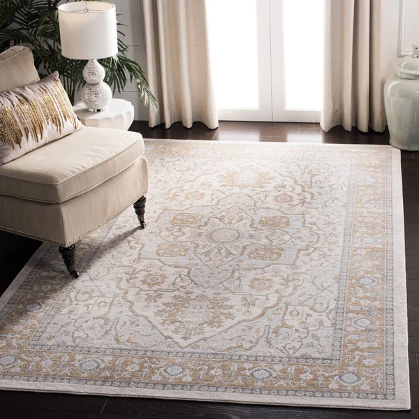 Safavieh Isabella Cream/Beige 4 ft. x 6 ft. Area Rug