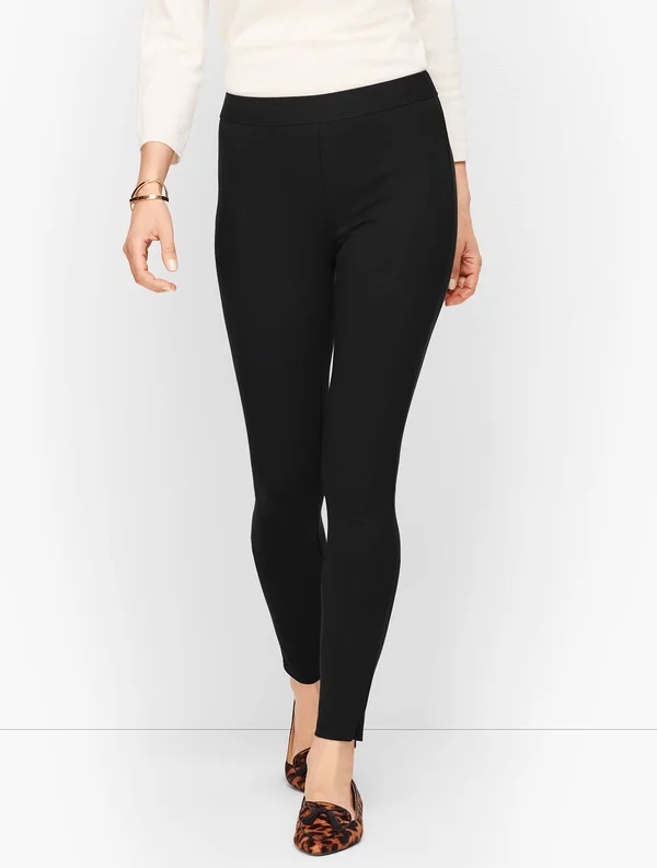 Talbots Soho Leggings - Ponte - Black - 10