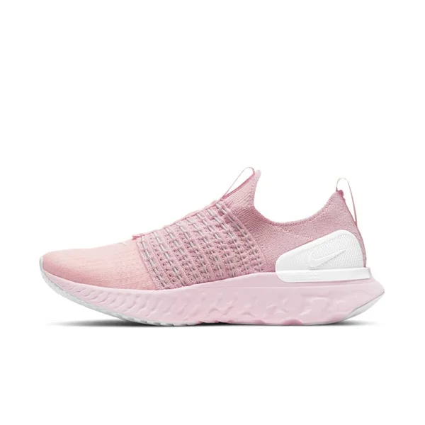 Nike Women's React Phantom Run Flyknit 2 Running Shoes - Pink