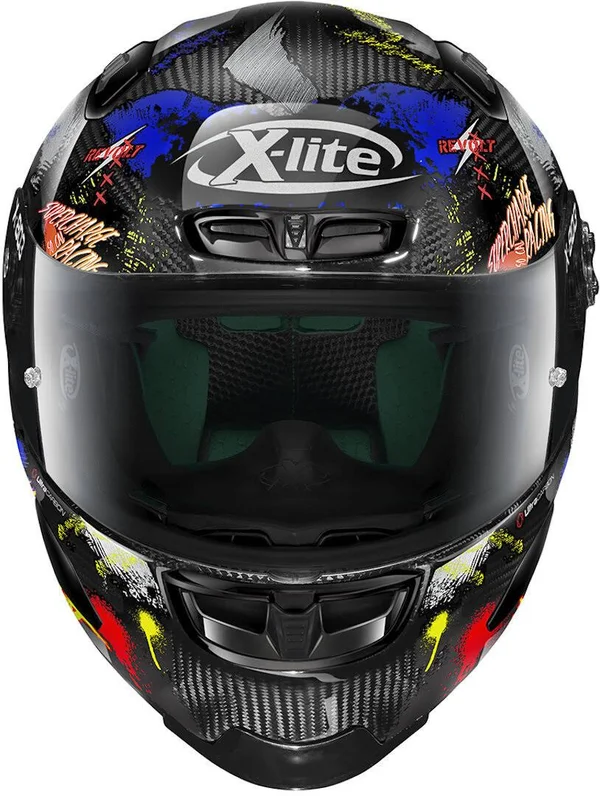 X-Lite - Helmet X-803 RS Ultra Carbon Holeshot Black - Yellow - Size L
