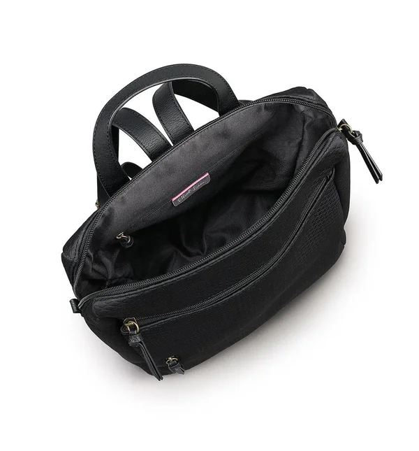 Elliott Lucca Black Neoprene Large Backpack Olvera #106982 - Nwt