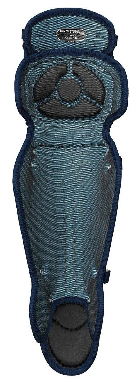Easton Gametime Adult Leg Guards - Navy