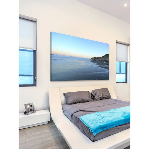 Marmont Hill Sand Surf Sunshine by Robert Dickinson Painting Print on Canvas - Size: 24 inch x 36 inch