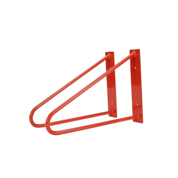 Original Hairpin Shelf Brackets - Floating Desk Brackets, Pair of 2 — orange-RED, Orange-Red, Fits 10x22 Shelf