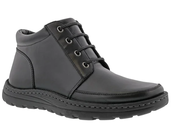Drew Men's Trevino Ankle Boot, Black Leather