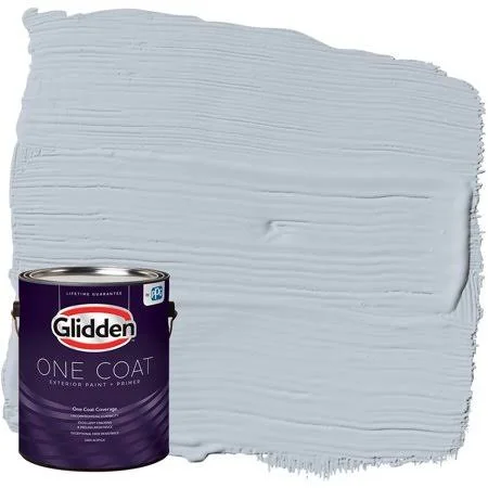 Glidden One Coat - Exterior Paint + Primer, Antique Silver, Size: 1 Gal