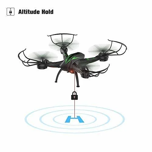 K200 FPV RC Drones with Camera Live Video 720p HD Wi-Fi 4 Channel 2.4GHz 6-Axis Gyro Quadcopter for Beginners Kids Adults- Altit
