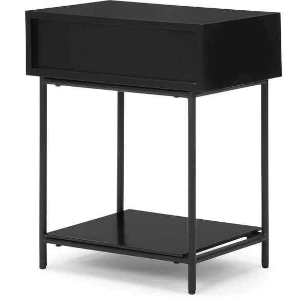 Finch FUTB10100A Bedford Side Table, Black
