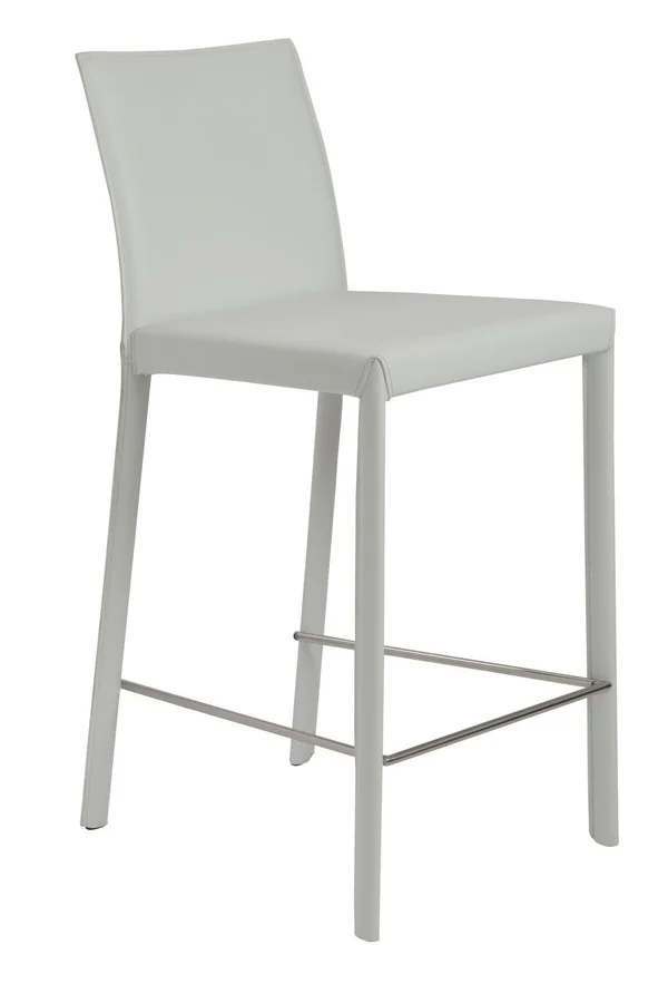 C2A Designs Linda 26x22 Bar Stool Upholstery: White