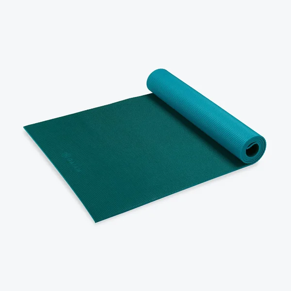 Gaiam 2-Color Yoga Mat, Navy/Pink, 3mm